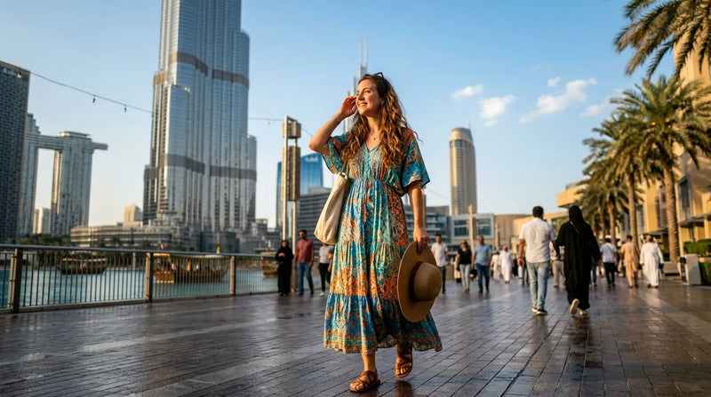 How To Style Maxi Dresses Modestly in Dubai?