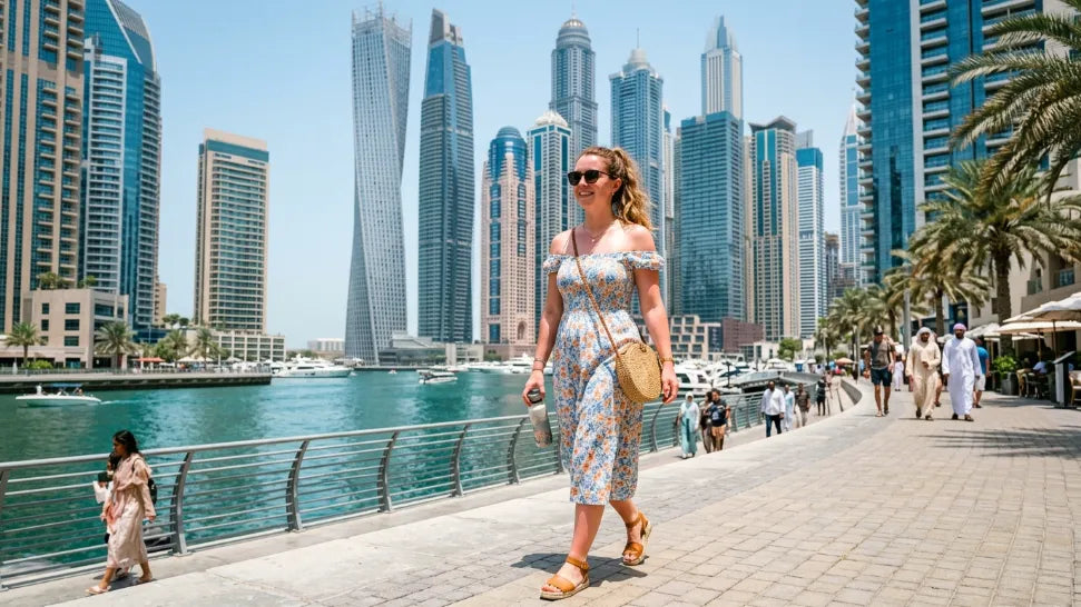 Girl in western clothes