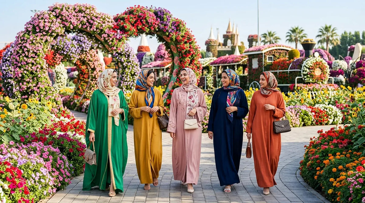 modest women in dubai